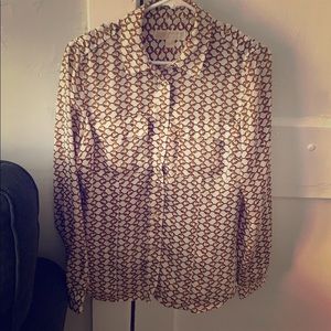 Michael Kors Long Sleeved Blouse